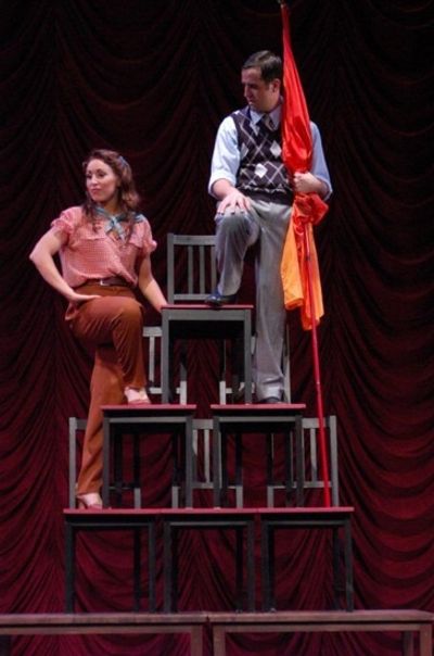 Pilar Millhollen and Eric Santagata Photo
