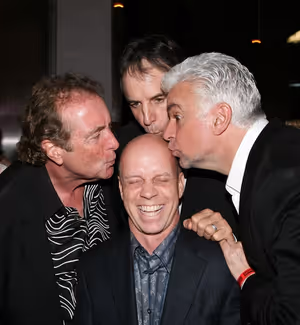 Eric Idle, Kevin Nealon, Olympic skater Scott Hamilton and John O'Hurley @ BroadwayWorld Eric Idle, Kevin Nealon, Olympic skater Scott Hamilton and John O'Hurley Photo