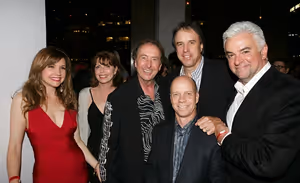 Eric Idle, Kevin Nealon, Olympic skater Scott Hamilton, guests and John O'Hurley @ BroadwayWorld Eric Idle, Kevin Nealon, Olympic skater Scott Hamilton, guests and John O'Hurley Photo