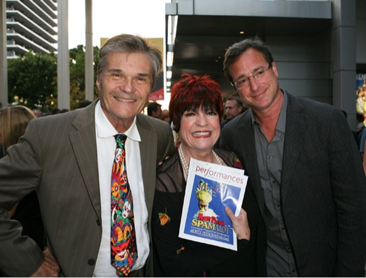 Fred Willard, Joanne Worley and Bob Saget at 