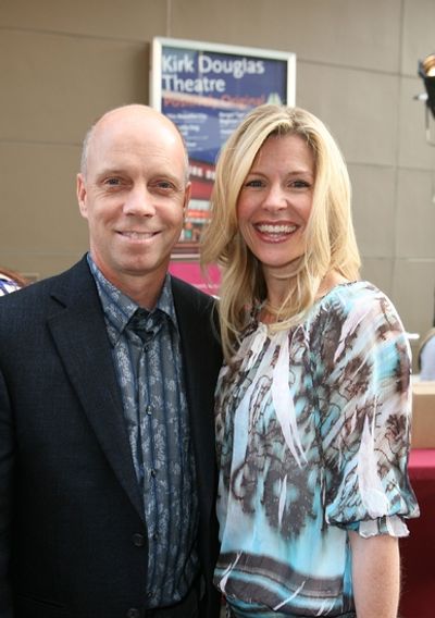 Scott Hamilton and wife Tracie Robinson Photo