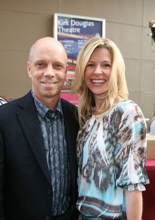 Scott Hamilton and wife Tracie Robinson Photo
