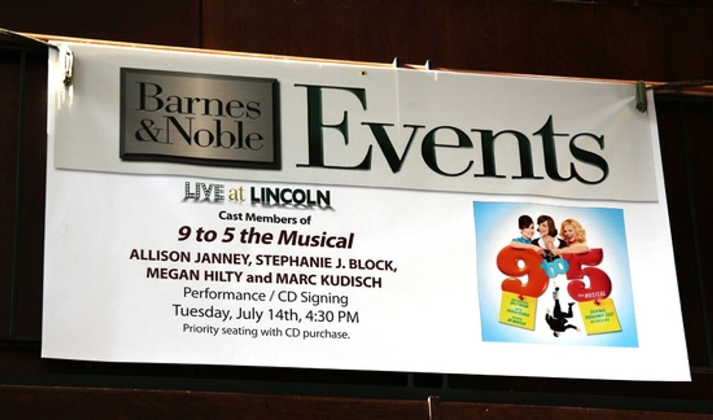 Photo Coverage: '9 To 5: THE MUSICAL' Celebrates The Original Broadway Cast Recording Release At Barnes and Noble  Image