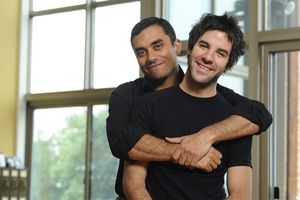 David Gregory (Mitchell), Ryan Haase (Alex) Photo