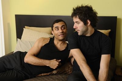David Gregory (Mitchell), Ryan Haase (Alex) Photo