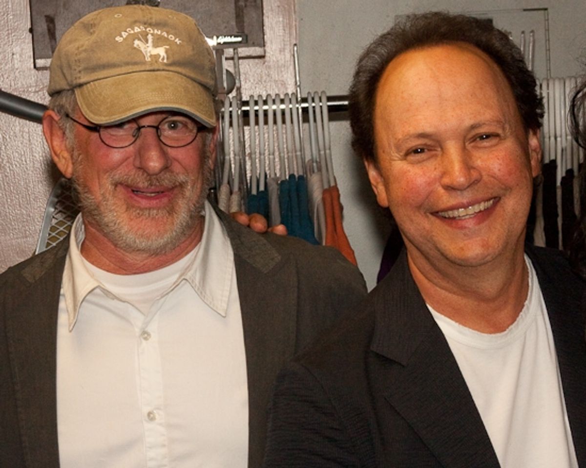 Steven Spielberg and Billy Crystal at 