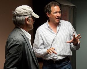 Steven Spielberg and Kevin McCollum Photo