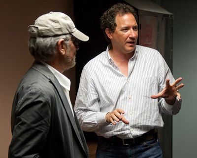 Steven Spielberg and Kevin McCollum Photo