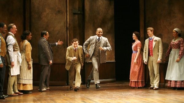 Michael Therriault and Michael Boatman and the cast Photo