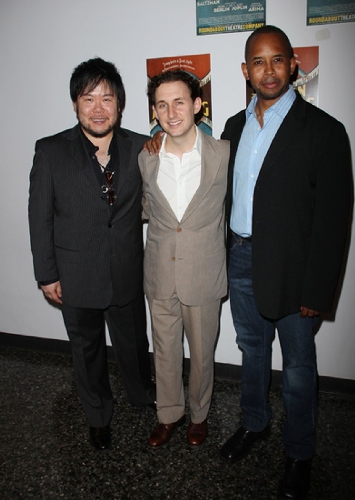 Stafford Arima, Michael Therriault and Michael Boatman at 