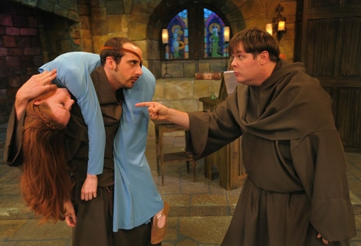 Meg Bauman, Andy Baldwin, Shane Strawbridge at 