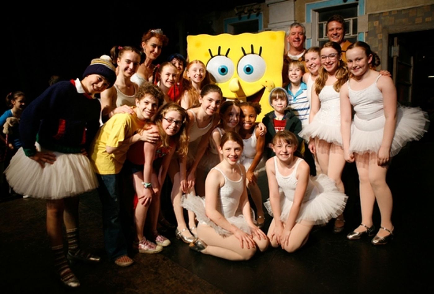 Photo Flash: Broadway's 'BILLY ELLIOT' Meets 'SpongeBob SquarePants'  Image