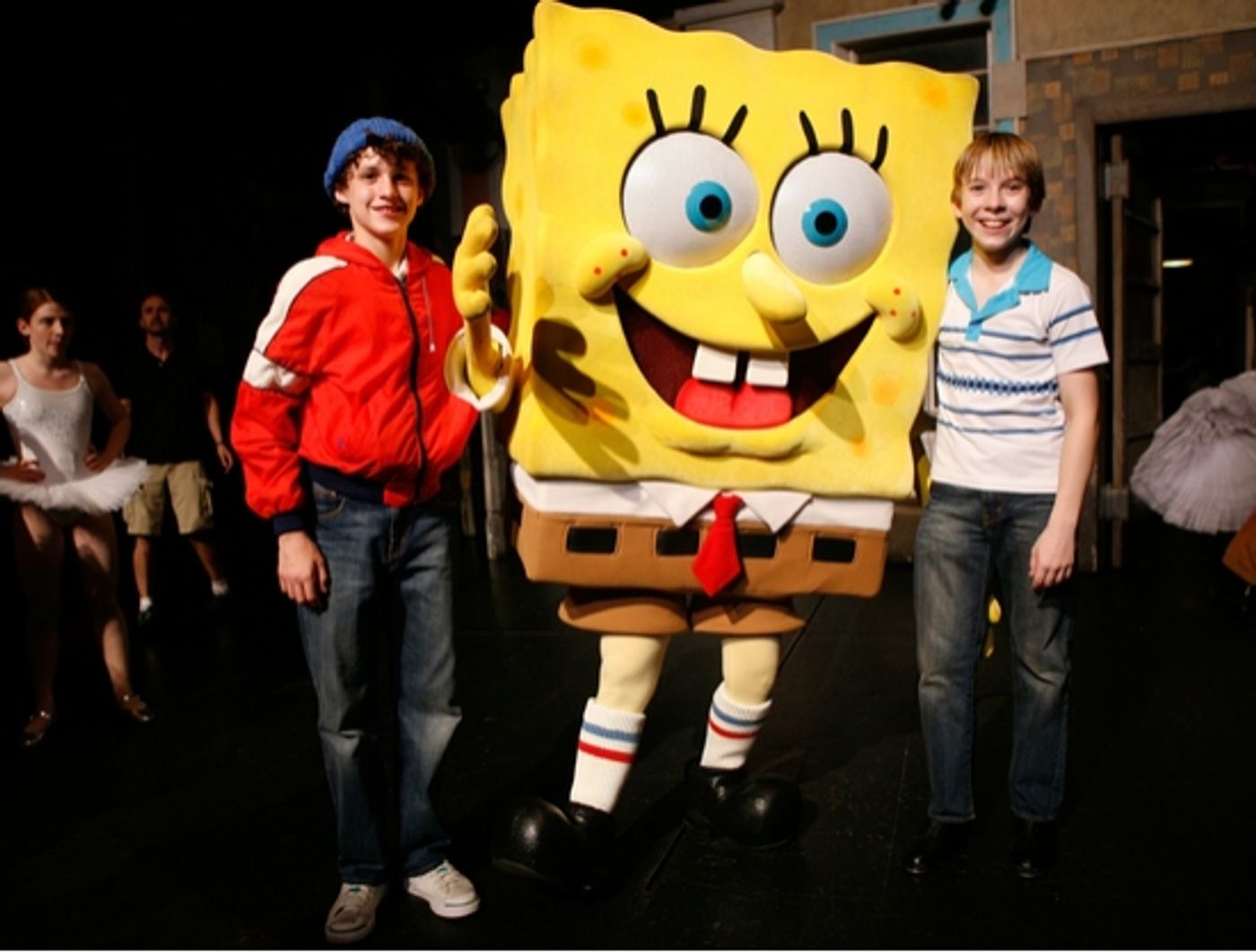 Photo Flash: Broadway's 'BILLY ELLIOT' Meets 'SpongeBob SquarePants'  Image