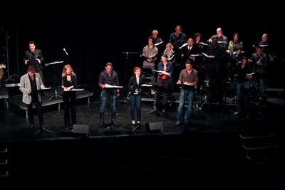 Euan Morton, David Edwards, Anastasia Barzee, Autumn Hurlbert, Matt Bogart and the ca Photo