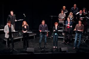 Euan Morton, David Edwards, Anastasia Barzee, Autumn Hurlbert, Matt Bogart and the cast @ BroadwayWorld Euan Morton, David Edwards, Anastasia Barzee, Autumn Hurlbert, Matt Bogart and the ca Photo