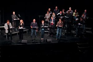 Euan Morton, David Edwards, Anastasia Barzee, Autumn Hurlbert, Matt Bogart and the ca Photo