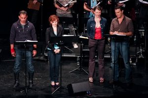 Autumn Hurlbert, Matt Bogart and the cast @ BroadwayWorld Autumn Hurlbert, Matt Bogart and the cast Photo