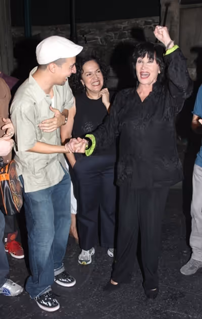 Lin-Manuel Miranda, Olga Merediz and Chita Rivera Photo