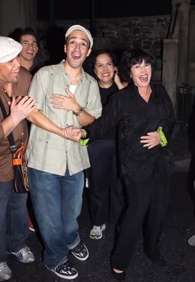Lin-Manuel Miranda, Olga Merediz and Chita Rivera Photo