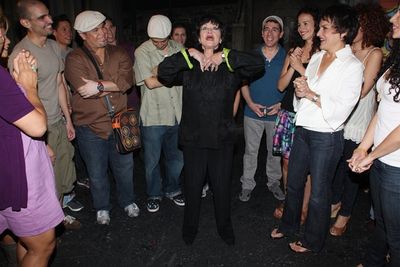 Javier Munoz, Eliseo Roman, Lin-Manuel Miranda, Chita Rivera, Mandy Gonzalez, Priscil Photo