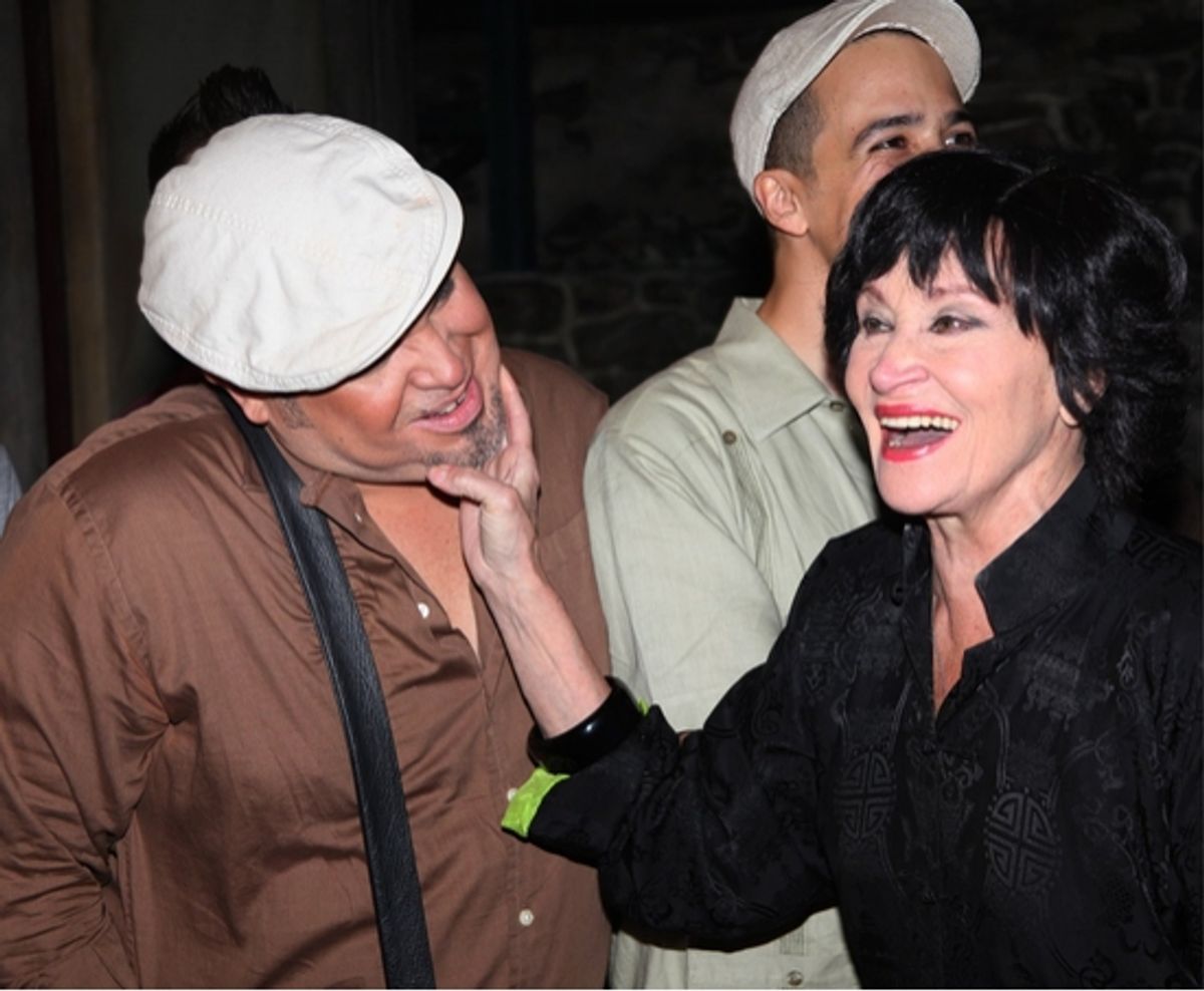 Eliseo Roman and Chita Rivera at 