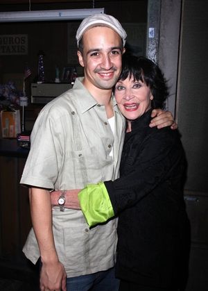 Lin-Manuel Miranda and Chita Rivera @ BroadwayWorld Lin-Manuel Miranda and Chita Rivera Photo