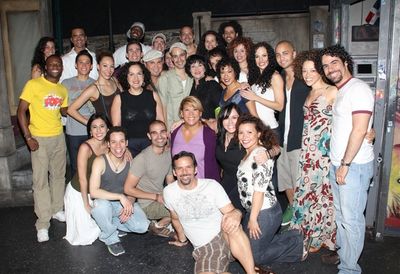 Chita Rivera, Lin-Manuel Miranda visit IN THE HEIGHTS! Photo