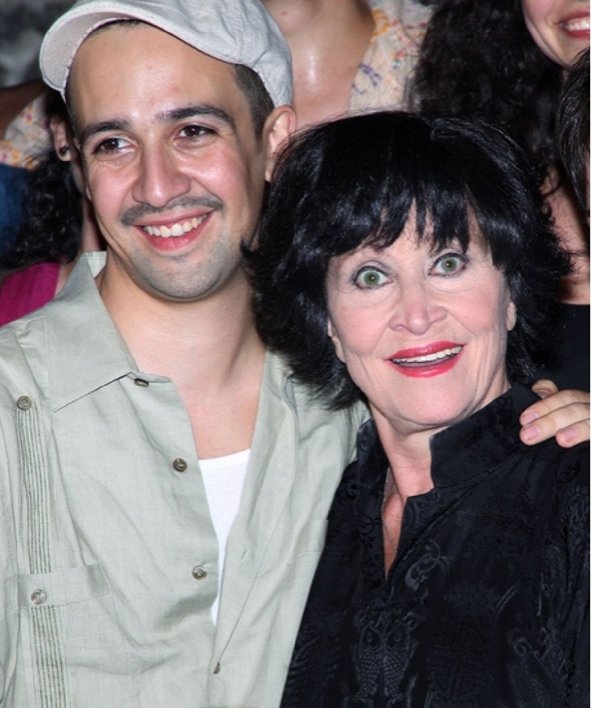 Lin-Manuel Miranda and Chita Rivera at 