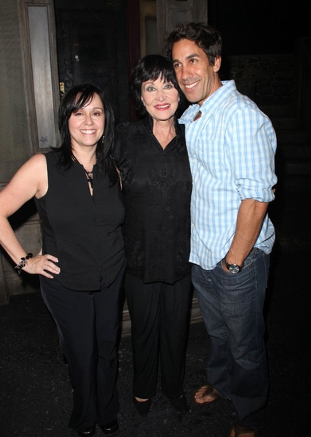 Lisa Mordente, Chita Rivera and Robert Montana at 