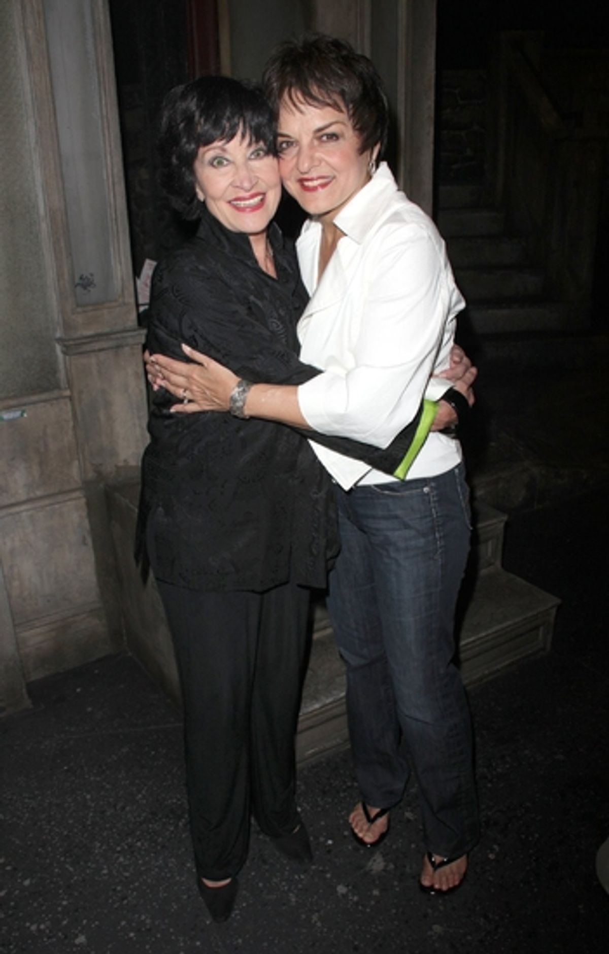 Chita Rivera and Priscilla Lopez at 