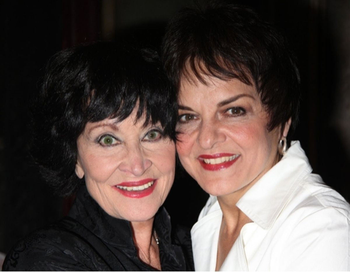 Chita Rivera and Priscilla Lopez at 
