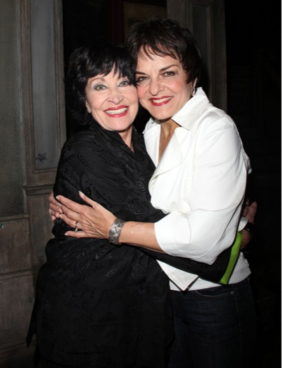 Chita Rivera and Priscilla Lopez at 