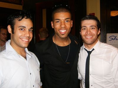 Daniel Evan Castro, Travis Porchia and Kent Haina Photo