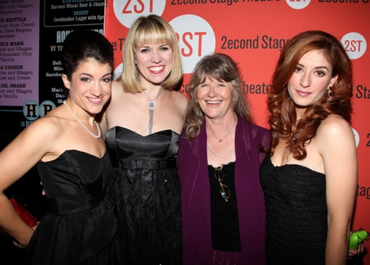 Sarah Stiles, Lauren Kennedy, Judith Ivey and Anneliese van der Pol at 