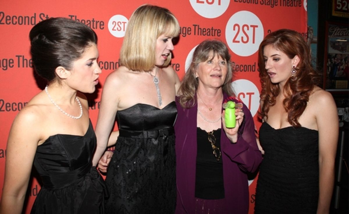 Sarah Stiles, Lauren Kennedy, Judith Ivey and Anneliese van der Pol at 