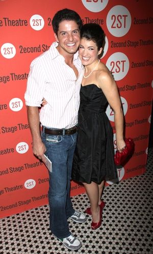 Howie Michael Smith and Sarah Stiles Photo