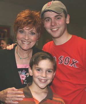 Lee Meriwether, Troy Costa and Curly Glynn Photo