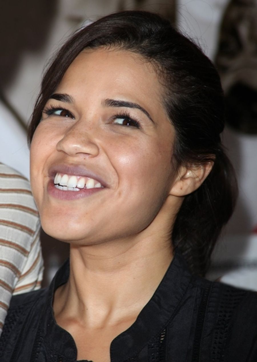 Photo Coverage: UGLY BETTY Star America Ferrera Visits THE TEMPERMENTALS Image