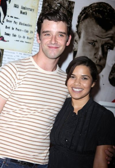 Michael Urie and America Ferrera Photo