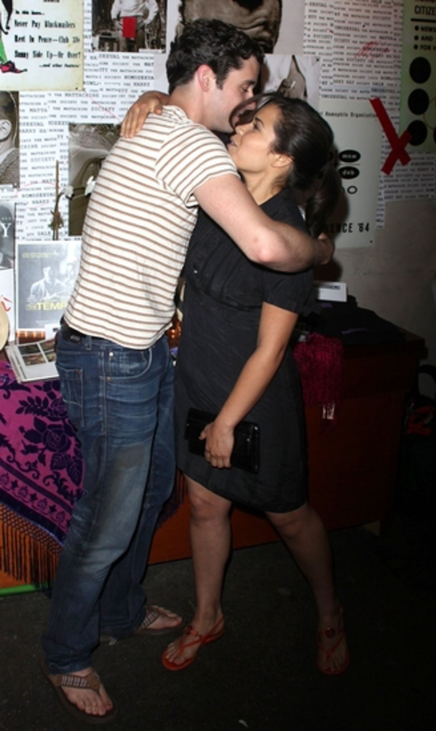 Photo Coverage: UGLY BETTY Star America Ferrera Visits THE TEMPERMENTALS Photo Coverage: UGLY BETTY Star America Ferrera Visits THE TEMPERMENTALS Image