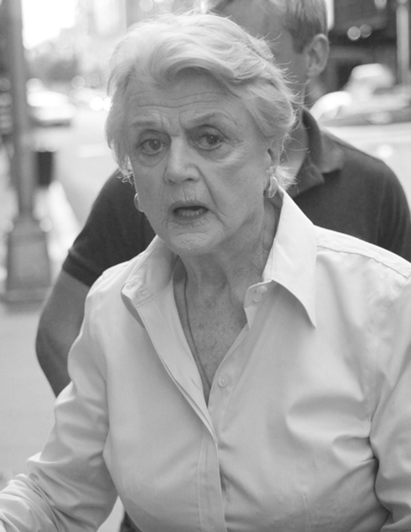 Photo Coverage: Angela Lansbury After Her Final 'BLITHE SPIRIT' Performance  Image