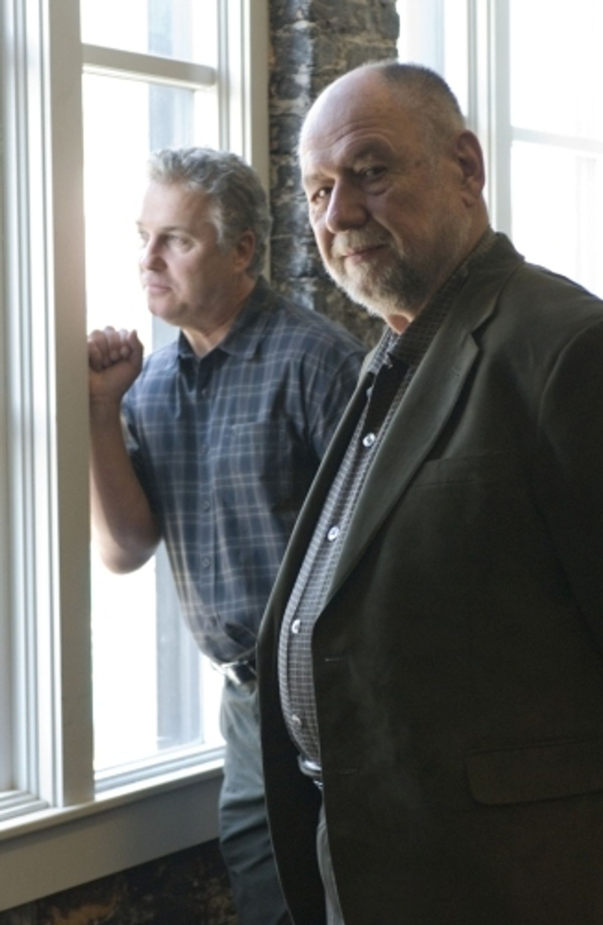 Dennis Zacek and William Petersen at 