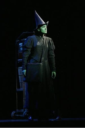 Dee Roscioli is Elphaba in Broadway's WICKED Photo