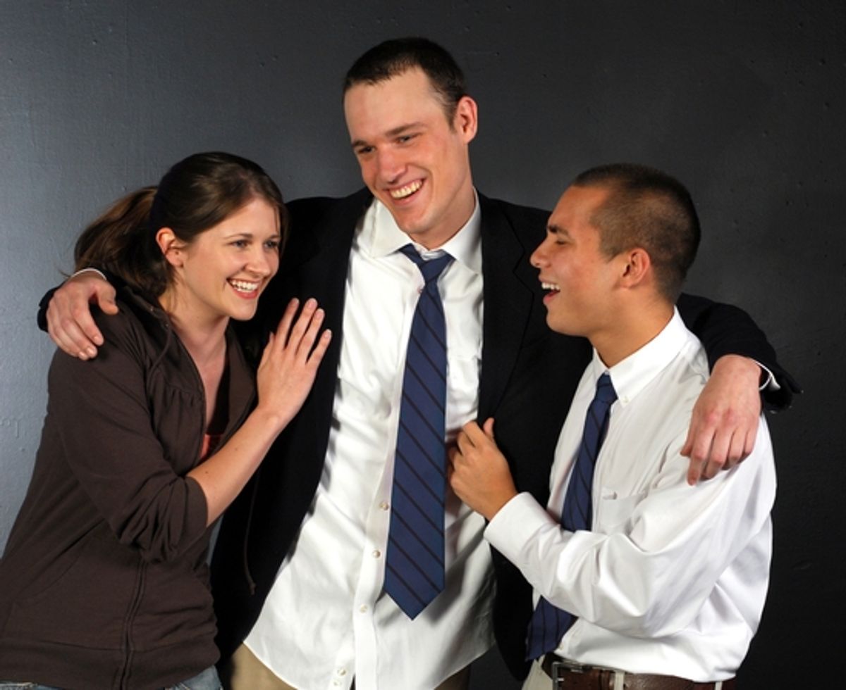 Vivian Kane, Brady Boyd, and Sal Mattos at 