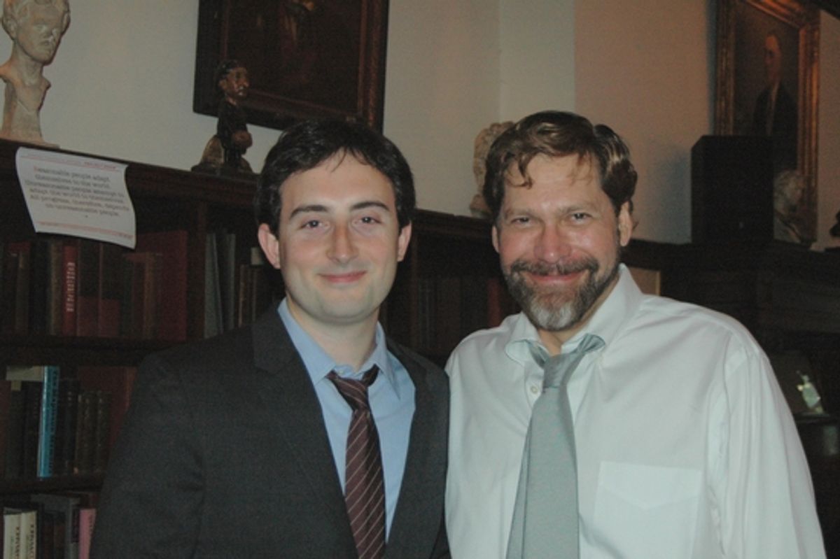 Jeremy McCarter and David Staller at 