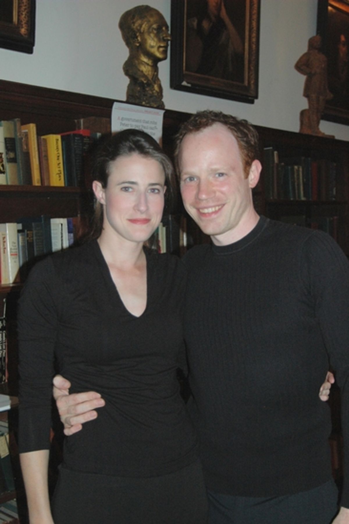 Xanthe Elbrick and Sean Duggan at 