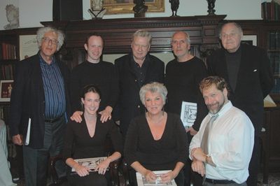 Howard Kissel, Sean Dugan, Brian Murray, Michael Cristofer, George S. Irving, Xanthe  Photo