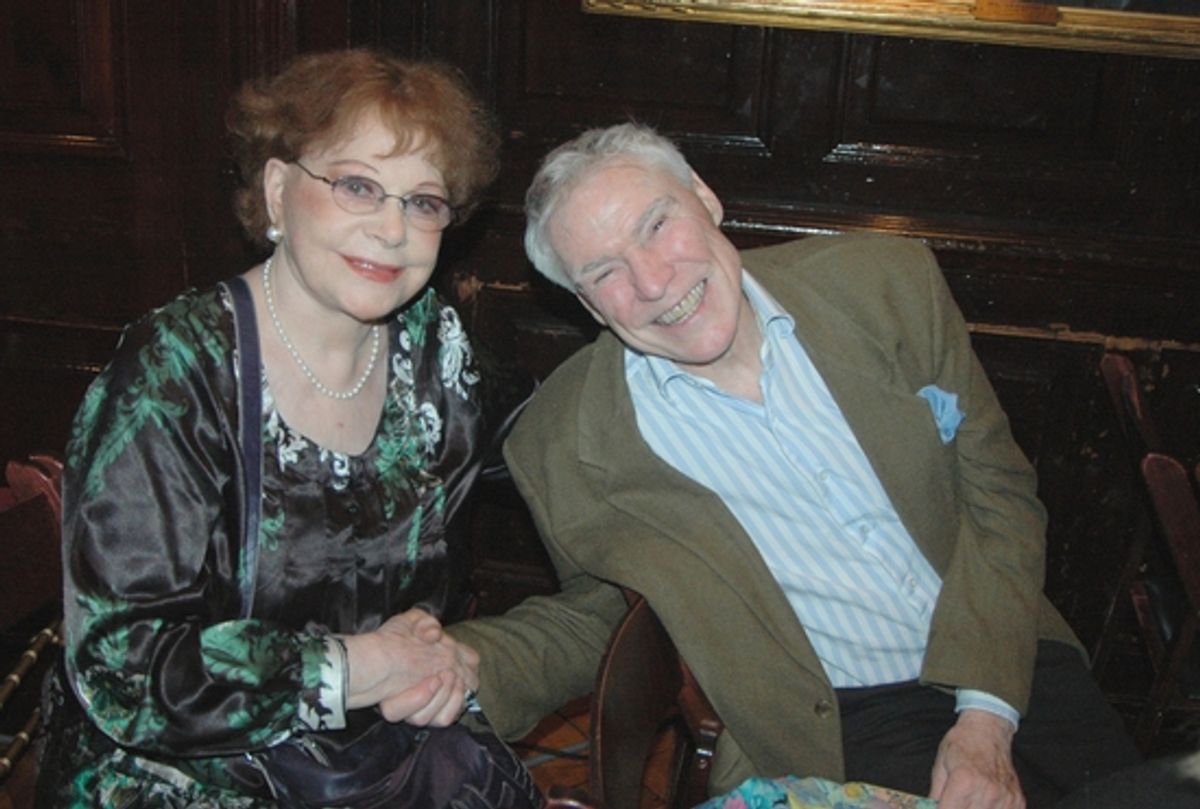 Isabel Brown and Jacques d'Amboise waiting for the show to begin at 