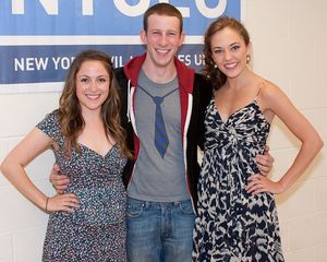 Dana Steingold, Nick Blaemire, and Laura Osnes Photo