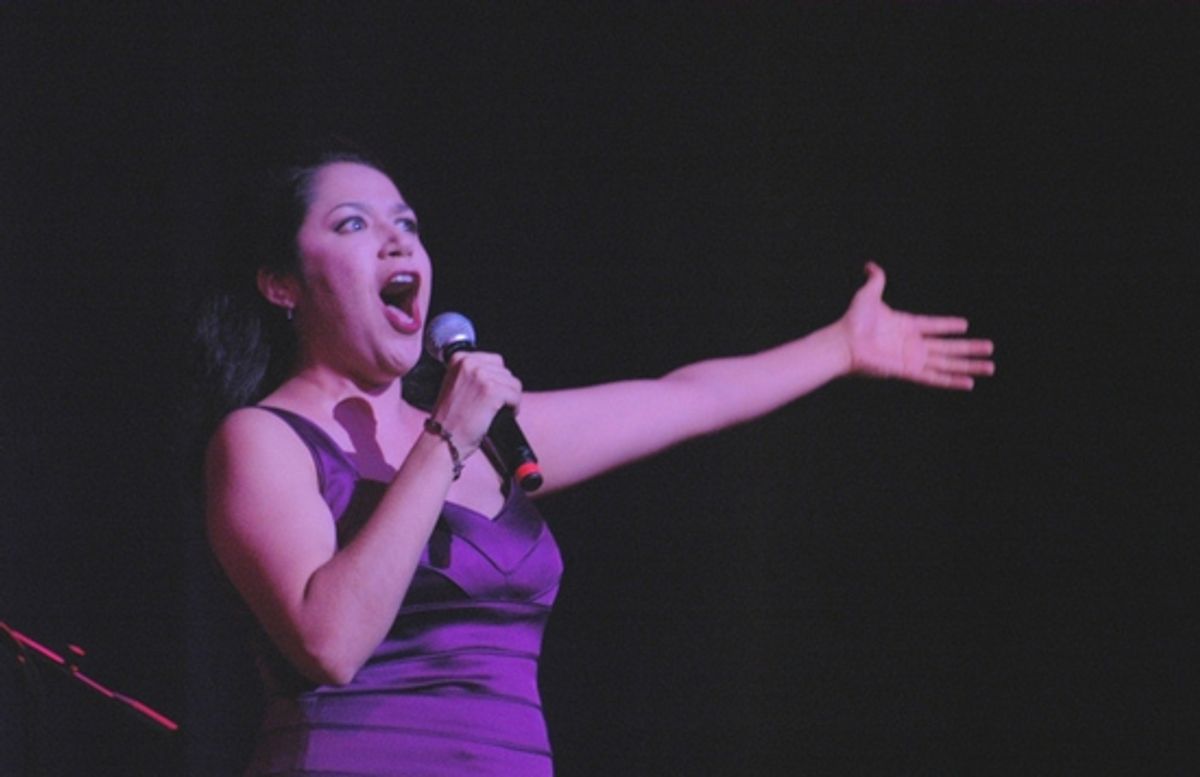 Christina Arranda at 'Broadway's Rising Stars III' at Town Hall